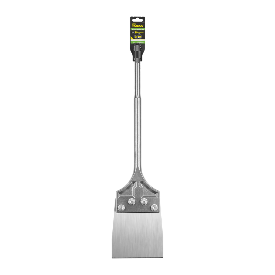Kango SDS Max Scraping Chisel - 152mm x 635mm - Forged Steel - Durable - SuperSaverAU - view 1