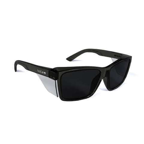 Boll Safety Smoke Stks 420 Safety Glasses - 150mm x 50mm x 140mm - Smoke Tint - Lightweight - Wrap-Around Design - SuperSaverAU - view 1