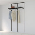 Elfa Starter Pack Storage - Graphite E-Poxy Bonded Steel - 10 Year Warranty - SPG1200