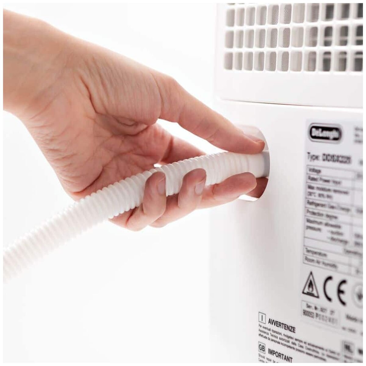 DeLonghi AriaDry Multi Dehumidifier - Wi-Fi Control, Laundry Mode, Sensitive Choice Approved - DDSX225WF
