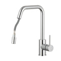 Estilo 35mm Chrome Brass Side Lever Pull Down Sink Mixer - 6L/Min, WELS 5 Star