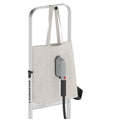 Laurastar IZZI Steam Cart - Foldable Stand, Adjustable Height, Garment Hook, Black - 1570045898