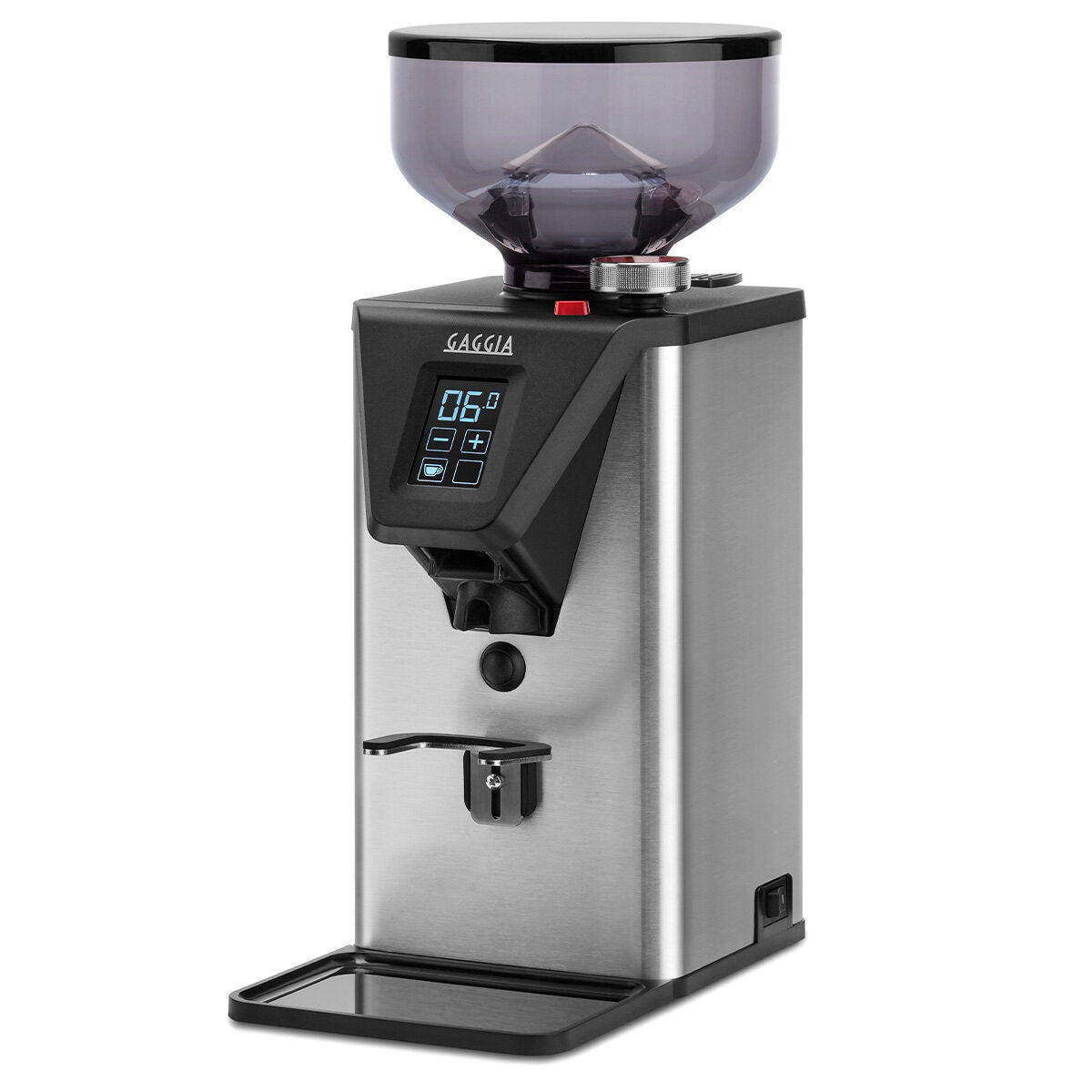 Gaggia Premium MDF 55 coffee grinder - stainless steel - 55mm flat burrs - touchscreen - GRG2301