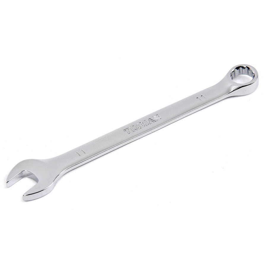 Trojan 11mm Combination Spanner - Polished Chrome Vanadium - Durable Tool - SuperSaverAU - view 1