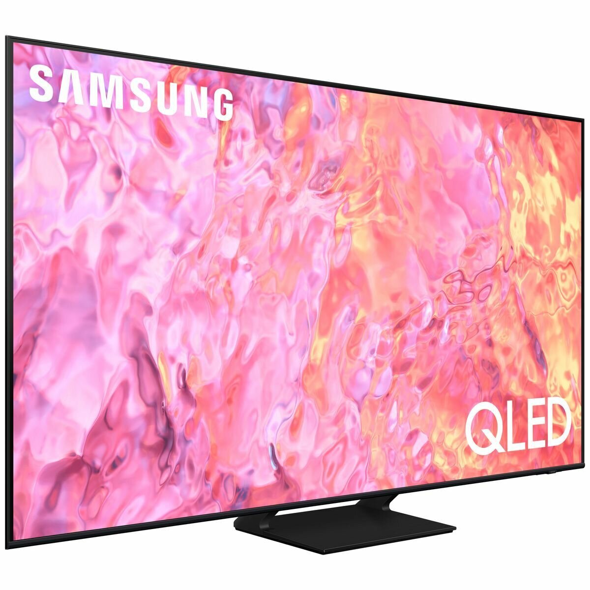 Samsung 55 Inch Q60C QLED 4K Smart TV - Quantum HDR, AirSlim Design, Edge Lit - QA55Q60CAWXXY