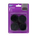 Surface Gard Black Round Chairtip - 50mm - 4 Piece - Floor Protection - SuperSaverAU - view 3