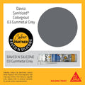 Davco 5kg Gun Metal Grey Colorgrout - Cement Based Grout - 240mm x 280mm x 110mm - SuperSaverAU - view 3