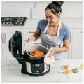 Ninja Foodi 6L Multi Cooker - 11 Functions, TenderCrisp Air Fry Lid, Pressure Cooker, Stainless Steel - OP350