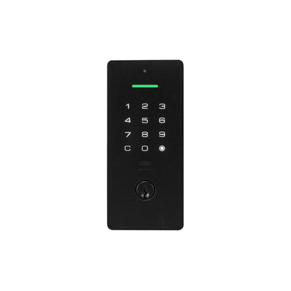 Lockwood Secure Touch Keyed Digital Deadbolt - 68mm x 147.7mm - Black Matt - Keyless Entry, Auto-Locking