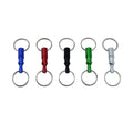 Key Essentials Pull Apart Key Holder Key Ring - Durable - Compact - Assorted Colours - 9.65mm x 40mm x 9.65mm - SuperSaverAU - view 3