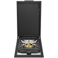 Beefeater ProLine Built-In Gas Side Burner - 23MJ Triple Ring Brass Burner - Grey / Charcoal - BSW318DB