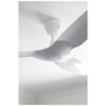 Big Ass Fans Haiku L 52 Inch White Ceiling Fan - 884mm Drop Tube, 7 Speeds - HAIKUL-W-52-884MM