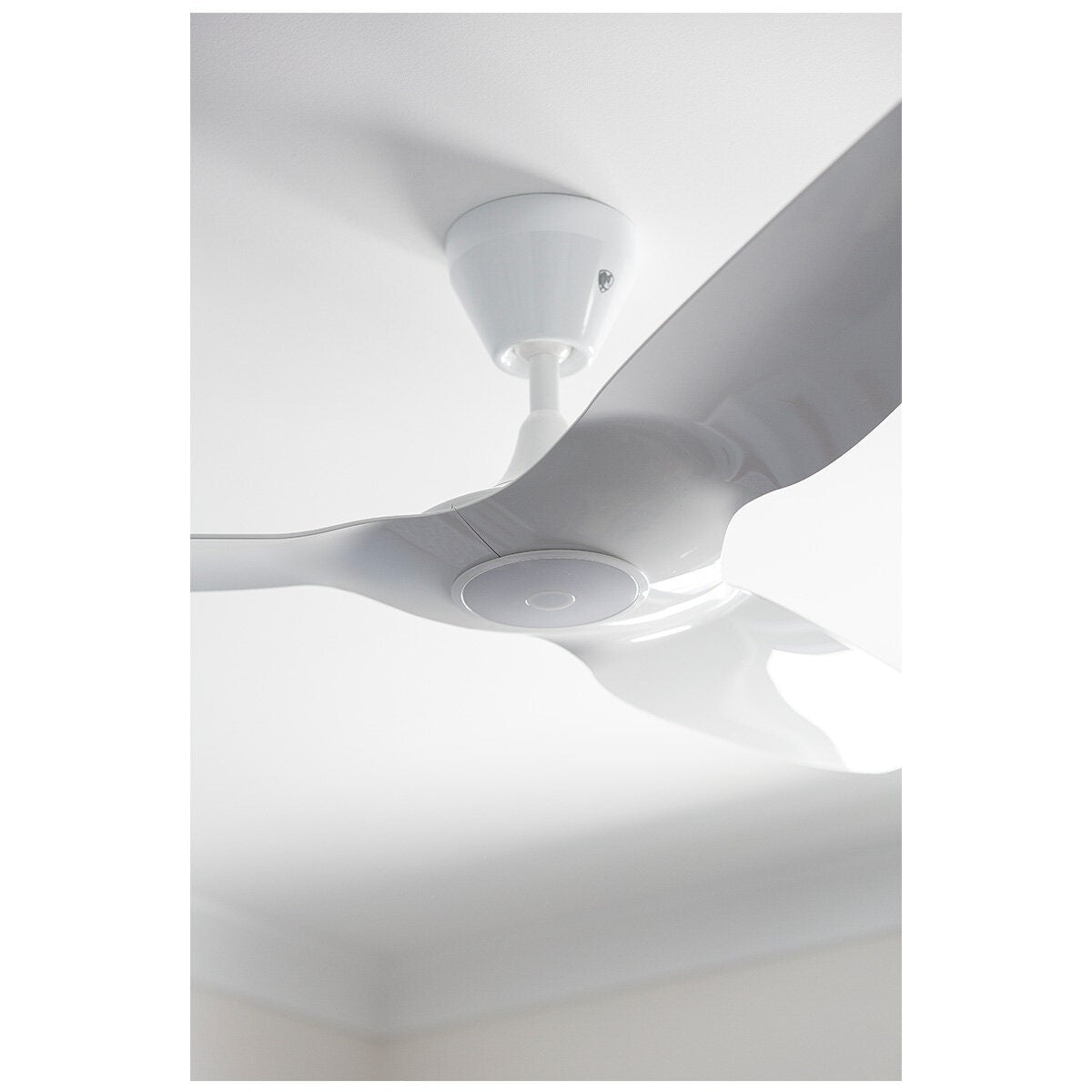 Big Ass Fans Haiku L 52 Inch White Ceiling Fan - 884mm Drop Tube, 7 Speeds - HAIKUL-W-52-884MM