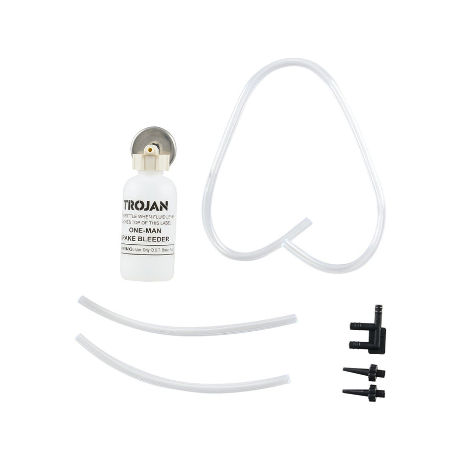 Trojan One Person Brake Bleeder Kit - 95mm x 50mm x 245mm - Compact Design - SuperSaverAU - view 1