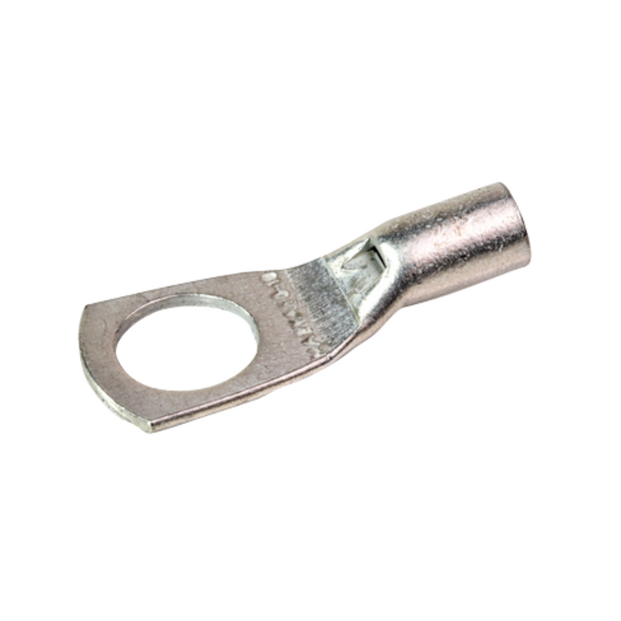 Narva 10mm2 Cable Lug - 2 Pack - 10mm Stud - Flared Entry - Reliable Connection - SuperSaverAU - view 1