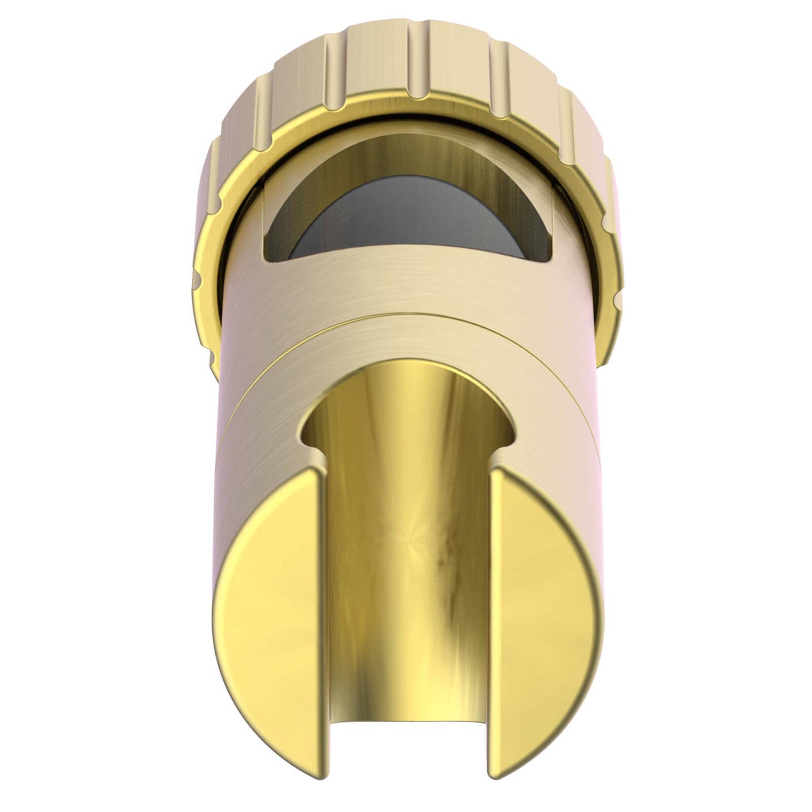 evekare 32mm Brushed Brass Adjustable Hand Shower Slider
