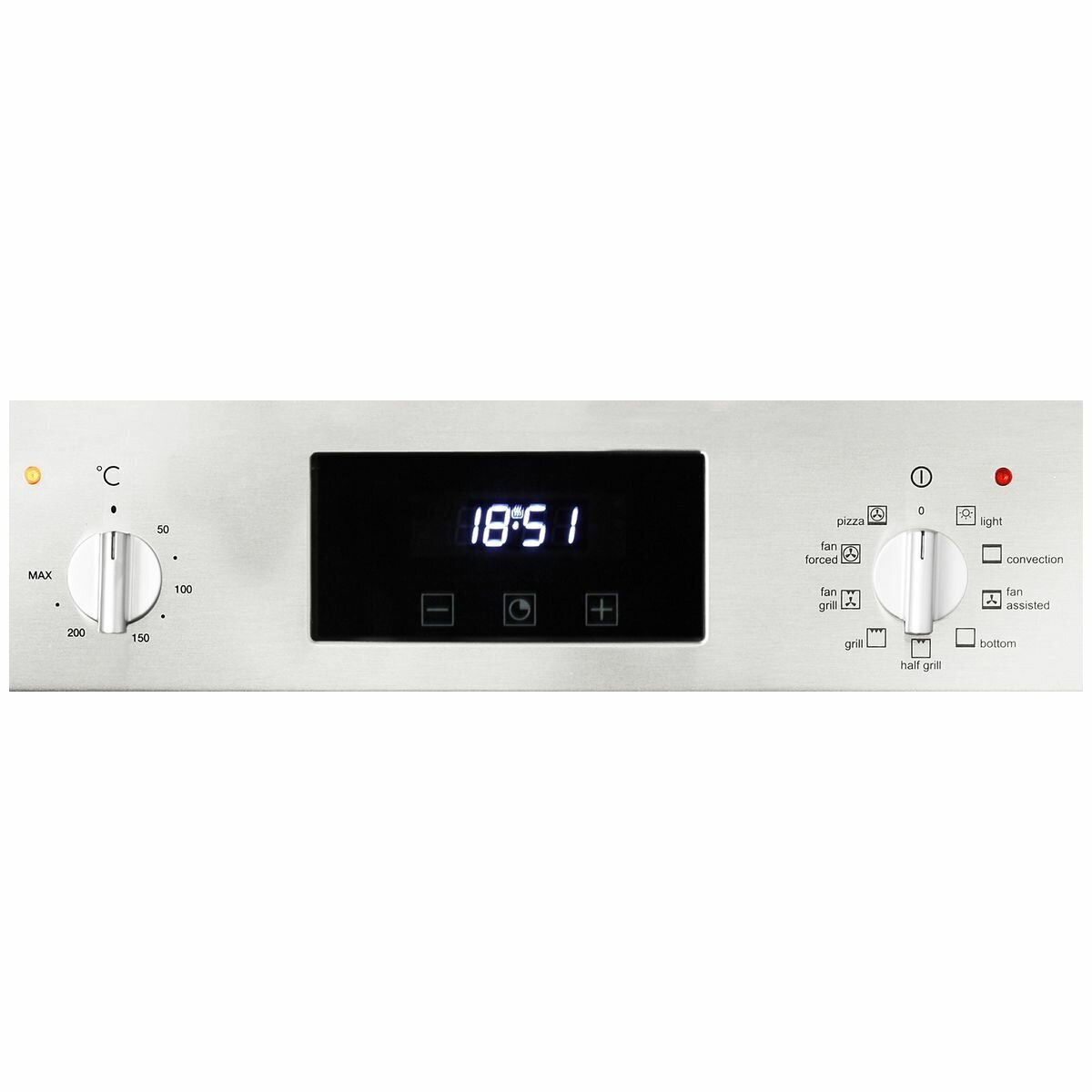 Artusi 60cm Maximus Series Electric Built-In Oven - 65L, Programmable Timer, Stainless Steel - AO651X