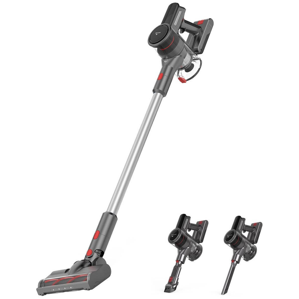 MyGenie X-Lite Pro cordless stick vacuum - 10kPa suction, up to 35 minutes, silver - 10005016