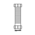 Caroma Adjustable Cap and Lining - 50mm - Polypropylene - Watermark Approved - SuperSaverAU - view 2