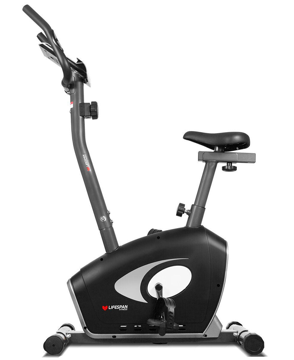 Lifespan Fitness Exercise Bike - 8 Resistance Levels, Magnetic Flywheel, Tablet Stand - EXER58