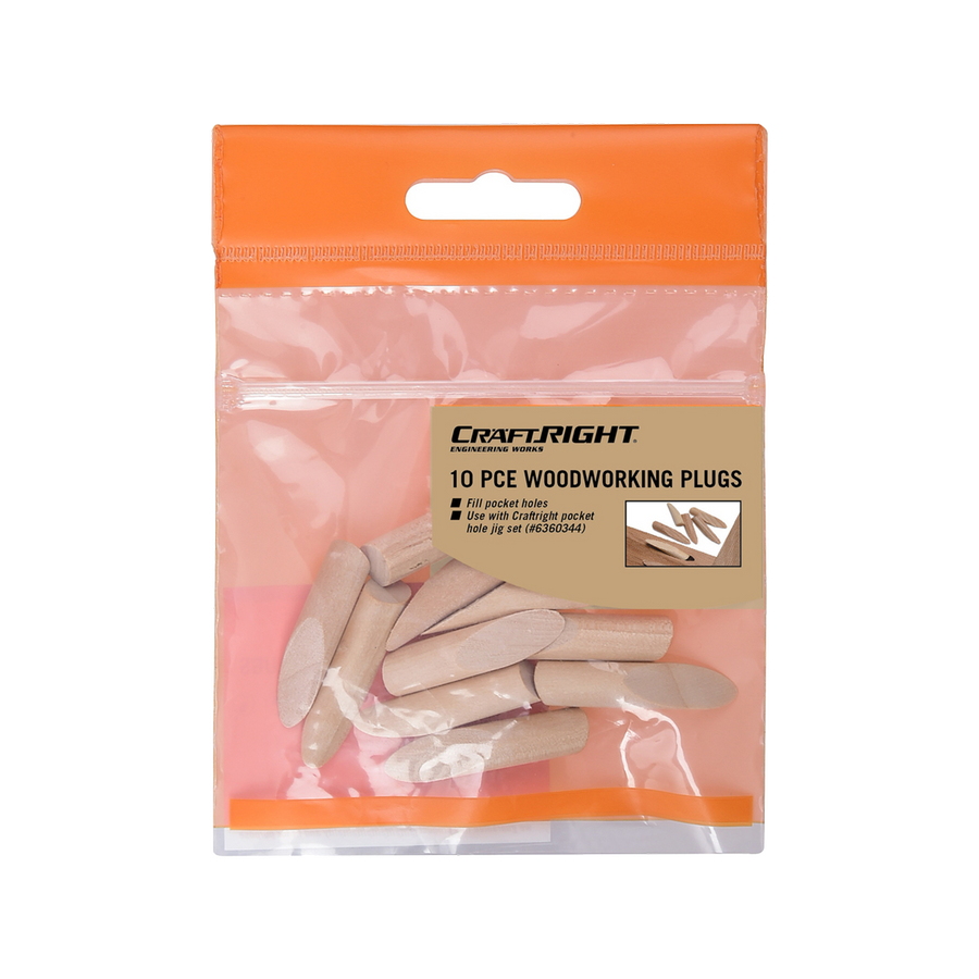 Craftright Woodworking Plug - 50mm x 60mm x 30mm - Timber - 10 Pack - SuperSaverAU - view 1