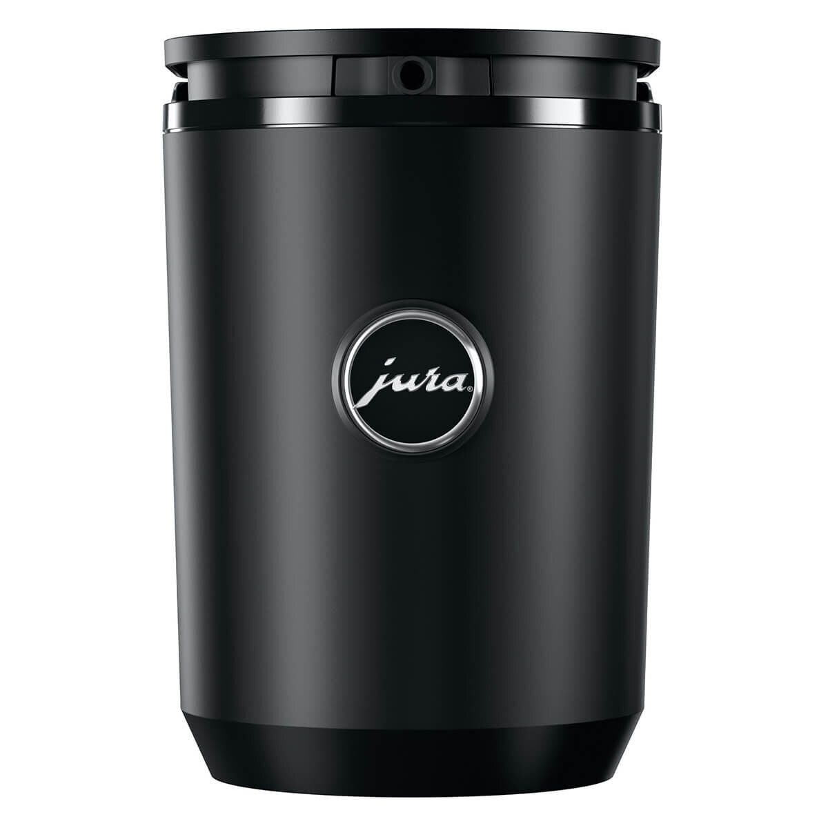 Jura 0.6L Cool Control Milk Cooler - Black with Stainless Steel Cover - 1.8m Cord - 24286