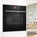 Bosch Series 8 Built-In Oven - 71L, 14 Functions, Air Fry, Home Connect, Black Glass - HBG7341B1A