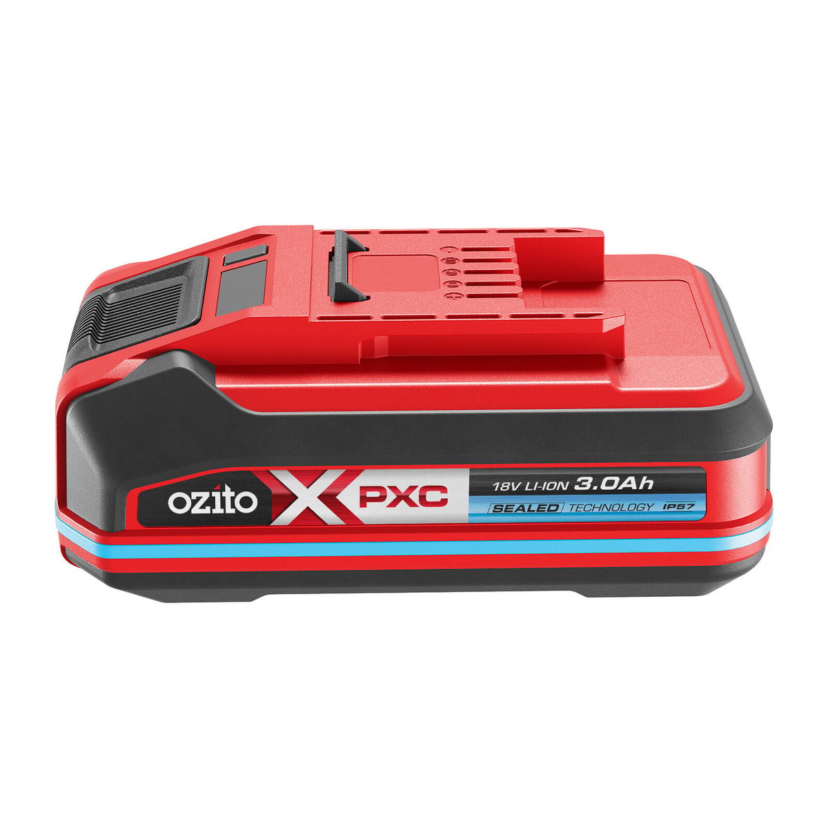 Ozito PXC 18V 3.0Ah Sealed Battery PXSBP 300 - IP57 Rated - Durable Performance - SuperSaverAU - view 2