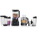 Ninja Stealth IQ Kitchen System Blender and Food Processor - 800W, Auto-iQ Programs, Black - QX401