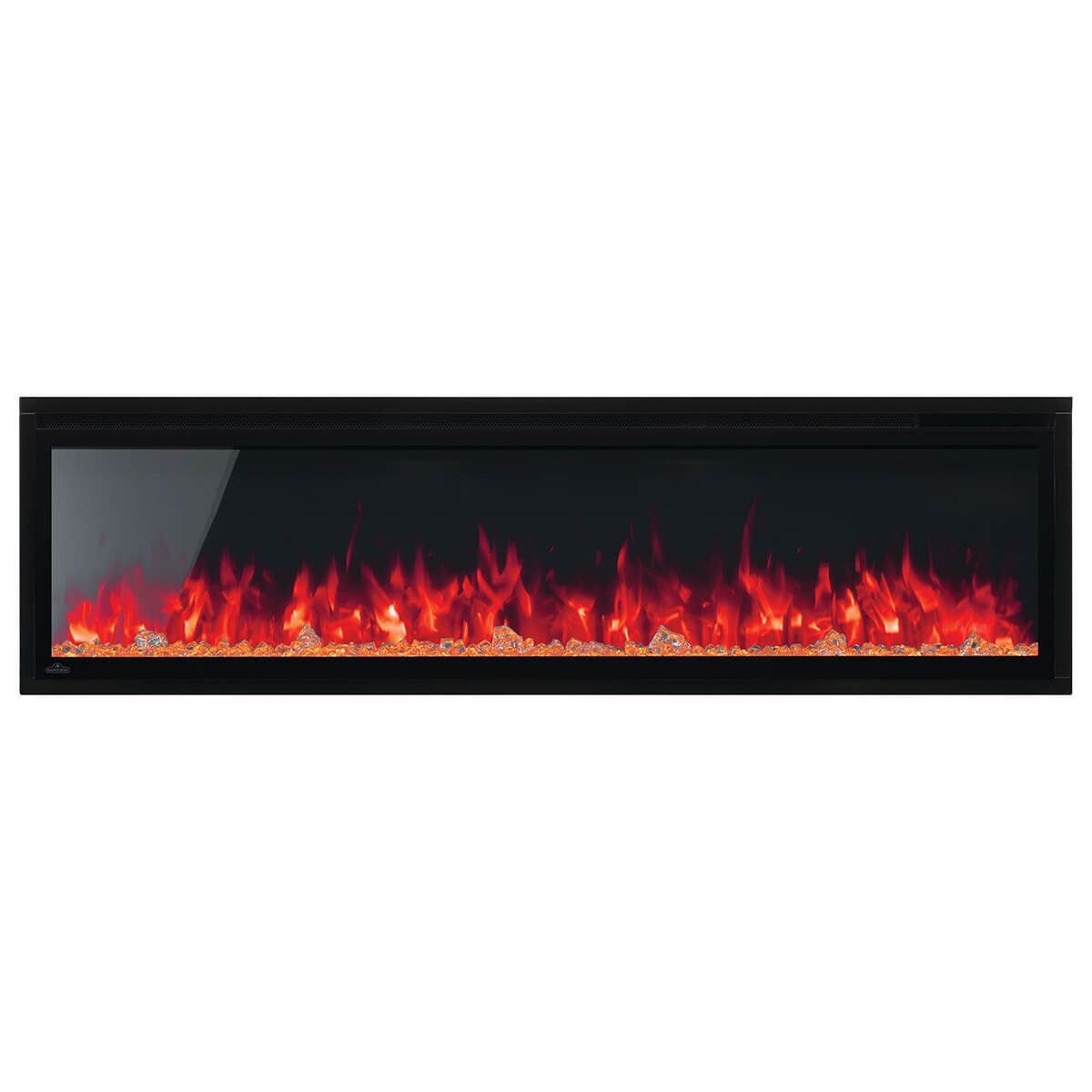 Napoleon Entice 60 Wall Hanging Electric Fireplace - Nearly Frameless Glass, Black - NEFL60CFH-1-AU