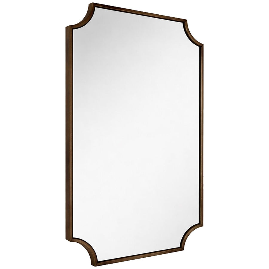 Turner Hastings Claremont Framed Bathroom Mirror 800mm x 500mm - English Bronze Finish - CL403MR-EB