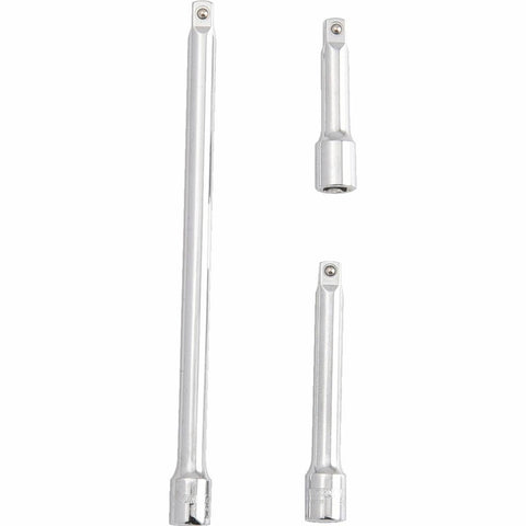 Kincrome 3 Piece Extension Bar Set 1/4 Drive Cr-V Steel Durable - SuperSaverAU - view 1