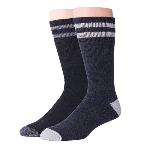 Dewalt Thermal Work Socks Pack of 2 - Insulated - Black - Durable - SuperSaverAU - view 1