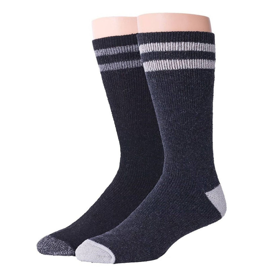 Dewalt Thermal Work Socks Pack of 2 - Insulated - Black - Durable - SuperSaverAU - view 1