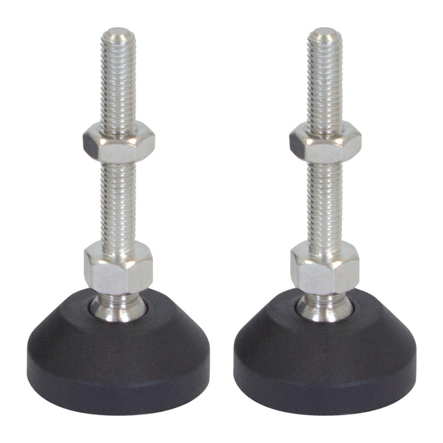 Richmond Ball Jointed Levelling Foot 40mm Zinc Plated 2 Pack - SuperSaverAU - view 1