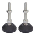 Richmond 40mm x M8 Zinc Plated Nylon Ball Jointed Levelling Foot 2 Pack
