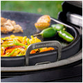 Kamado Joe Karbon Steel griddle for Classic Joe - pre-seasoned carbon steel flat-top, black - KJ15094522