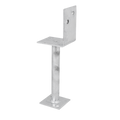 Pryda Half Stirrup Post Anchor 200mm M10 - Galvanised Steel - Durable Termite Protection - SuperSaverAU - view 2