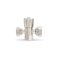 Brasshards 2 Way Under Sink Valve 20mm x 15mm Stainless Steel - Durable Design - Easy Installation - SuperSaverAU - view 2