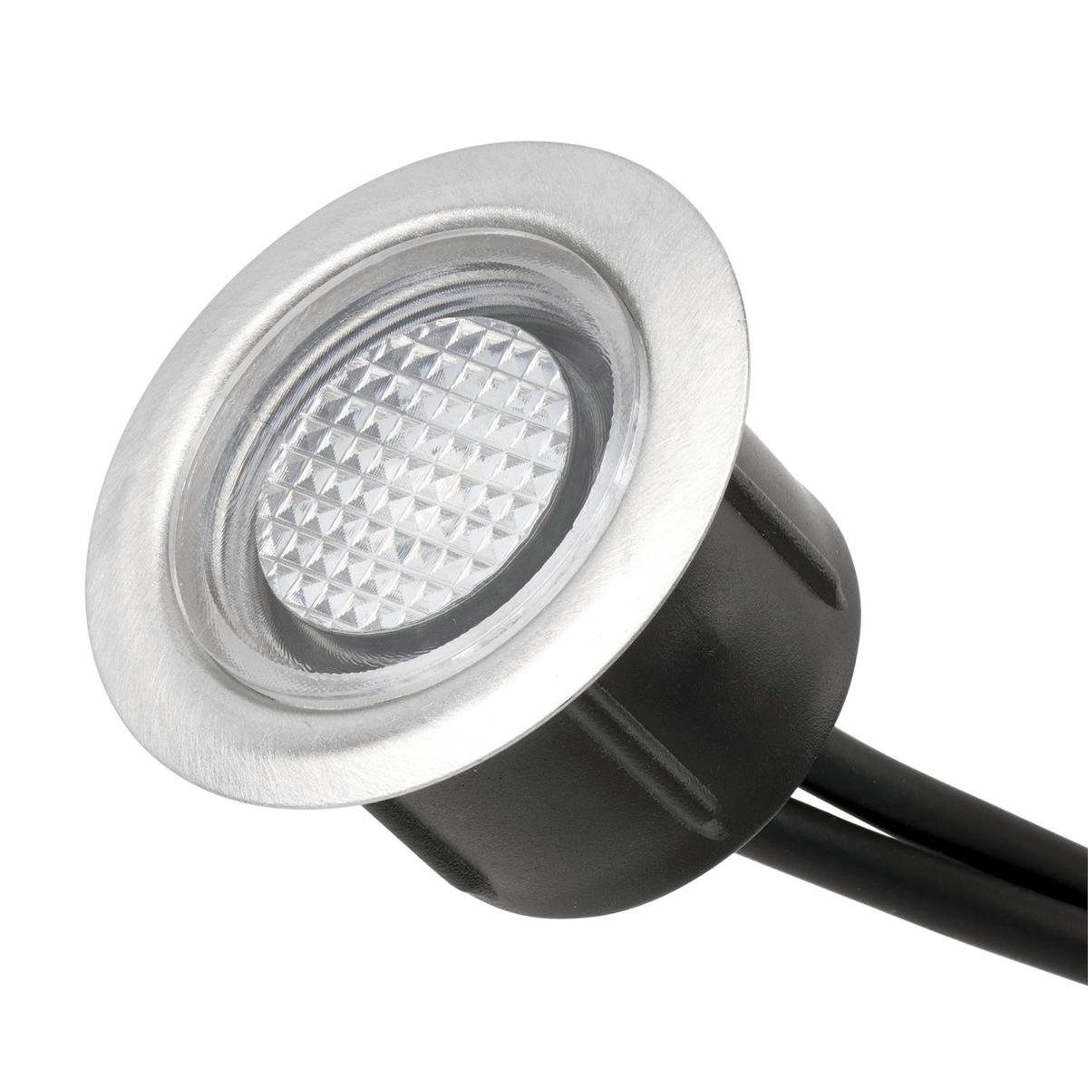 Brilliant Lighting 12V LED Lennox Deck Light Kit 10 Pack Stainless Steel Energy Saving - SuperSaverAU - view 1