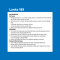 Davco Lanko 189 Bulk Fill Screed 5kg, Rapid Setting Cement Based, Grey