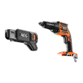AEG 18V Brushless Collated Screwdriver Skin Only - 25mm to 55mm Screws - LED Light - SuperSaverAU - view 4
