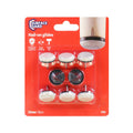 Surface Gard Nail On Slide Glides - 22mm - Rubber - Easy Installation - 8 Pack - SuperSaverAU - view 4