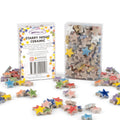 Mandala Art Starry Night Glazed Ceramic Stars Mosaic Tiles - Assorted, Indoor & Outdoor, Kids 6+