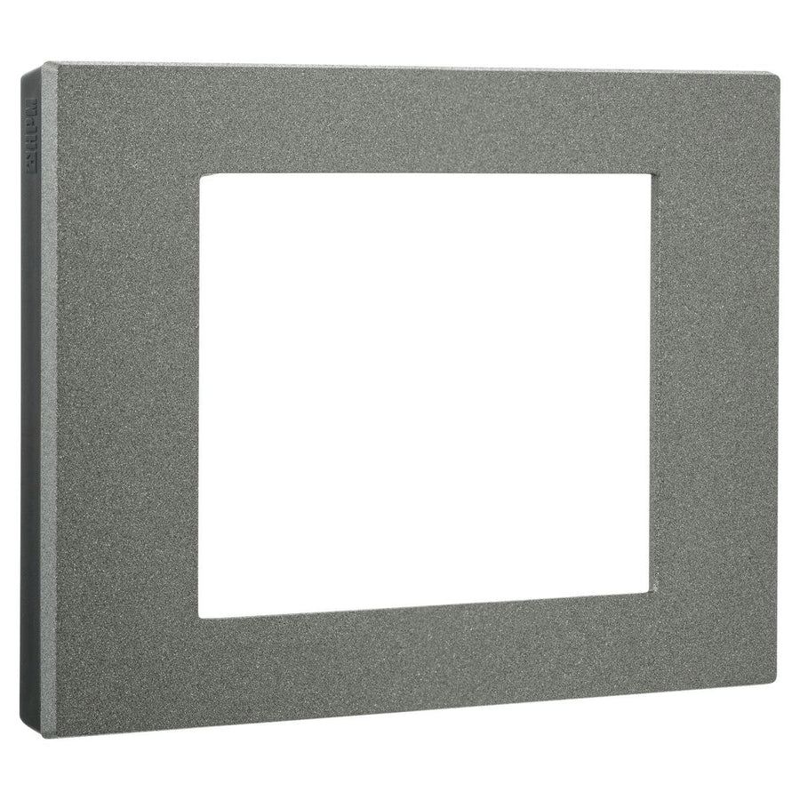 Hpm Vivo Coverplate Grey Gloss - 118mm x 85mm - Durable & Modern Design - SuperSaverAU - view 1