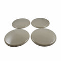 Surface Gard Round Slider - 125mm - Plastic - Easy Movement - 4 Pack - SuperSaverAU - view 1