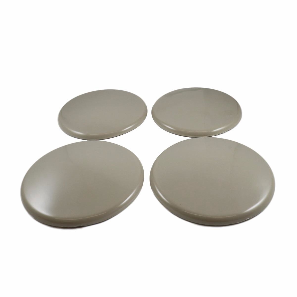 Surface Gard Round Slider - 125mm - Plastic - Easy Movement - 4 Pack - SuperSaverAU - view 1