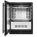 KingsBottle 98L Under Counter Steak and Meat Ager - Black, Left Hinge, Glass Door - KB50SA-FG-LHH