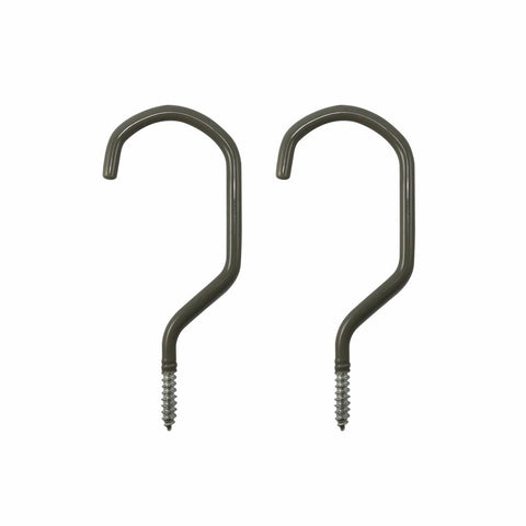 Everhang Bicycle Storage Hooks - 152mm x 65mm - Steel - PVC Coated - 2 Pack - SuperSaverAU - view 1