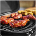 Weber Traveler Compact Portable LPG BBQ - 12 Burger Cooking Area, Lid Thermometer - 1500525